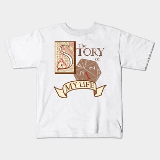 The Story of my life - Red Dragon V01 Kids T-Shirt